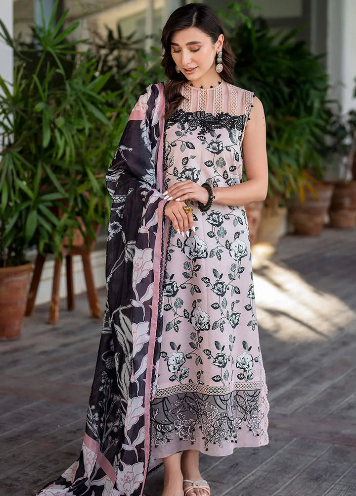 Meraki By Asifa and Nabeel Embroidered Lawn Suits Unstitched 3 Piece AN24M2 MK-02 Gul - Summer Collection