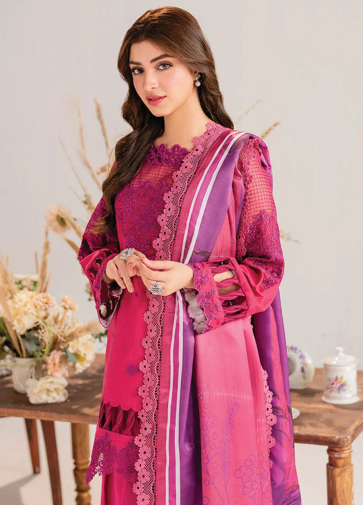 Meraki By Asifa And Nabeel Embroidered Viscose Suit Unstitched 3 Piece AN24MW MW-14 Essence - Winter Collection