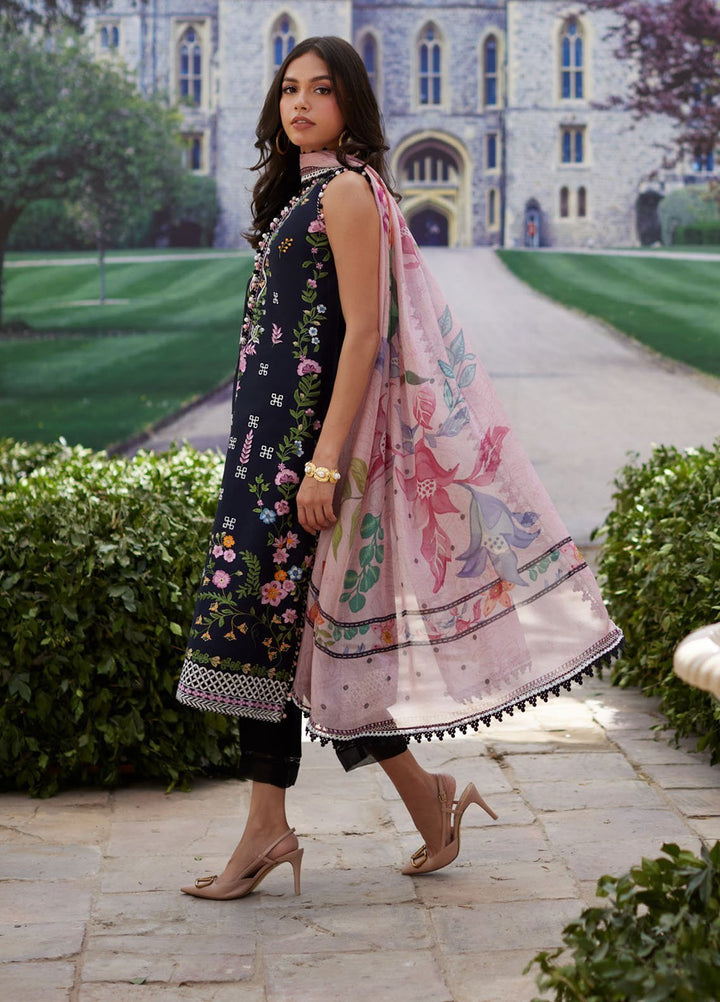 Mina Hasan Embroidered Lawn Suits Unstitched 3 Piece MNH25LL Sasha - Festive Collection