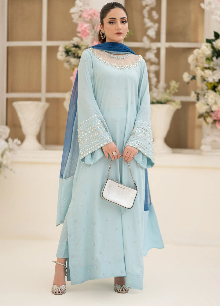 Minha by Miras Pret Embroidered Silk 3 Piece Nyri