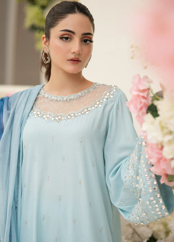 Minha by Miras Pret Embroidered Silk 3 Piece Nyri