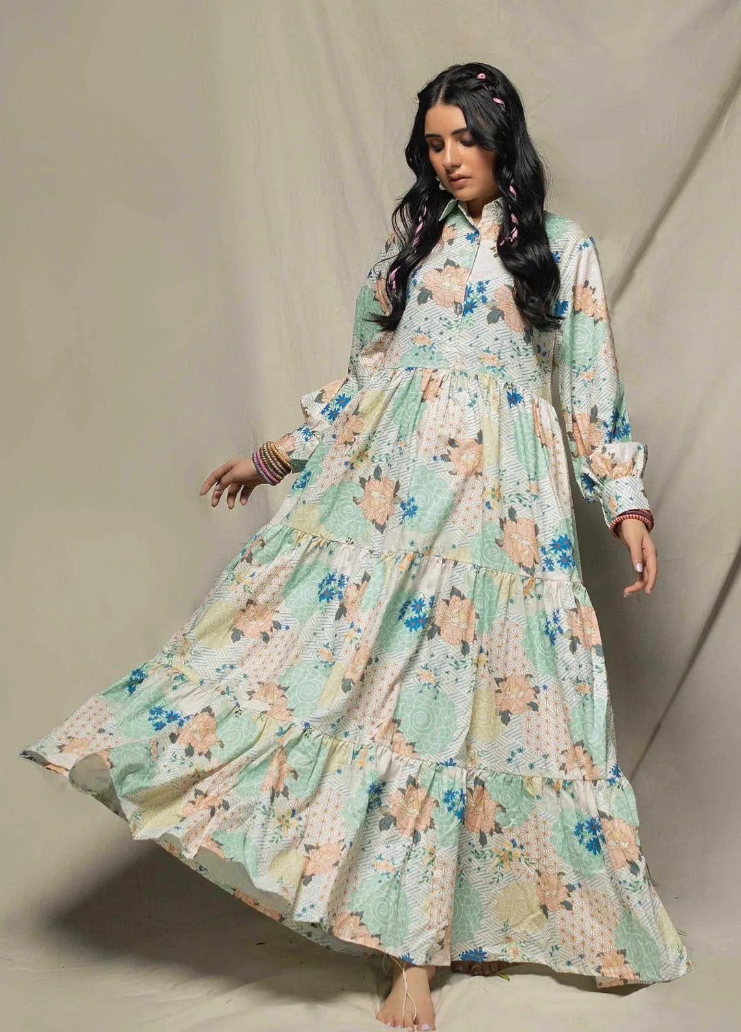 Minutiae Pret Printed Cotton Shirt Miss Mei
