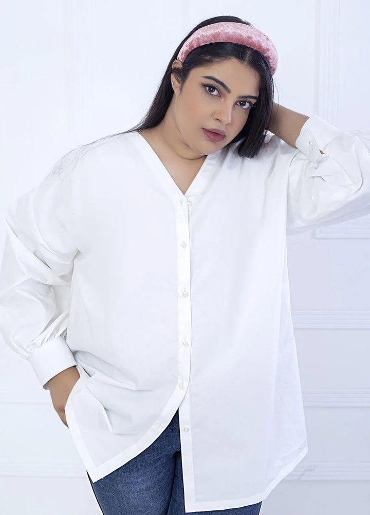 Minutiae Pret Printed Cotton Shirt Oversize Button-Down