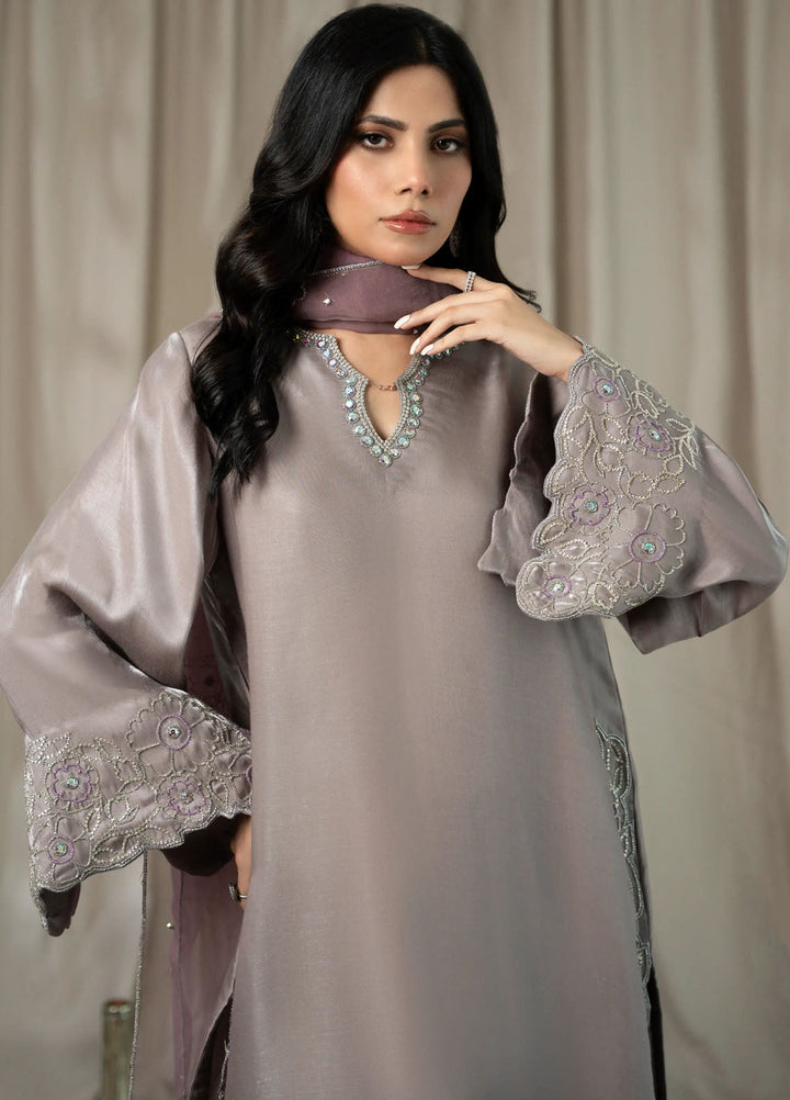 Miras Pret Embroidered Sheesha silk 3 Piece Suit Esme