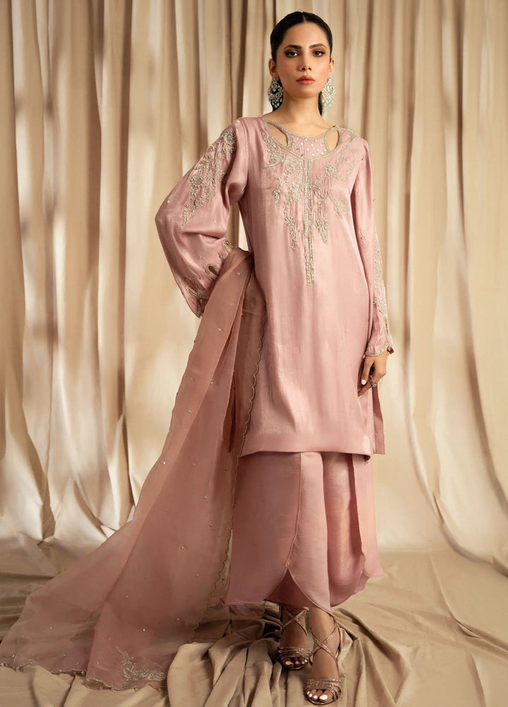 Miras Pret Embroidered Sheesha silk 3 Piece Suit Thea