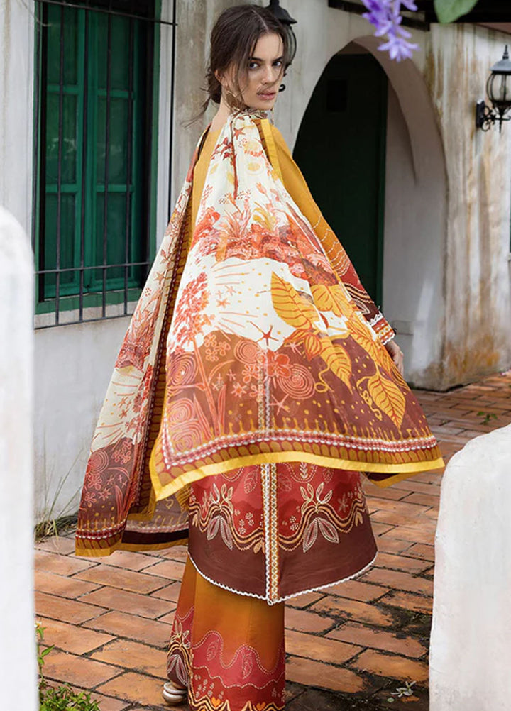 Mirasol by Mushq Embroidered Cambric Suits Unstitched 3 Piece MQ25MH D-03 A Desierto Sol - Summer Collection