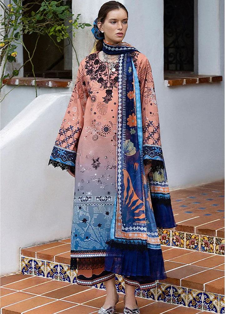 Mirasol by Mushq Embroidered Cambric Suits Unstitched 3 Piece MQ25MH D-05 A Viento Vivi - Summer Collection