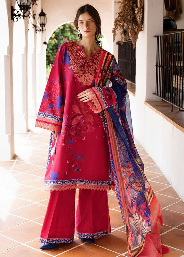 Mirasol by Mushq Embroidered Cambric Suits Unstitched 3 Piece MQ25MH D-07 A Voz Dulce - Summer Collection