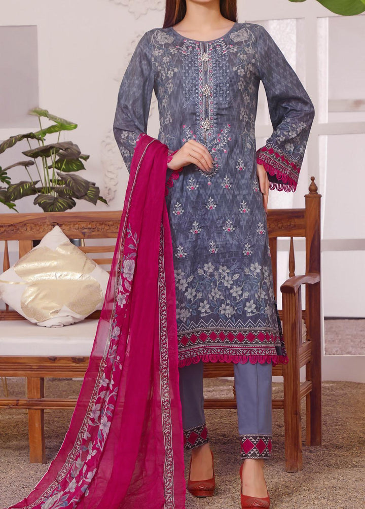 Misaal By VS Textiles Embroidered Lawn Suits Unstitched 3 Piece VS22ME 10 - Summer Collection