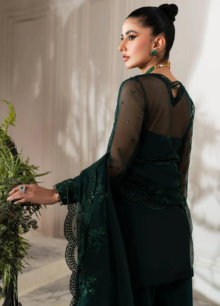 Mishri By Azzal Embroidered Organza Suit Unstitched 4 Piece AZZ24M M5 Ghazal - Formal Collection