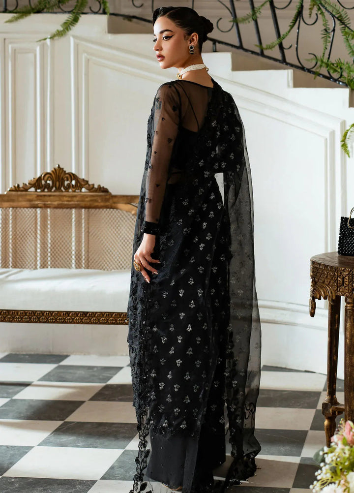 Mishri By Azzal Embroidered Organza Suit Unstitched 4 Piece AZZ24M M6 Roohi - Formal Collection