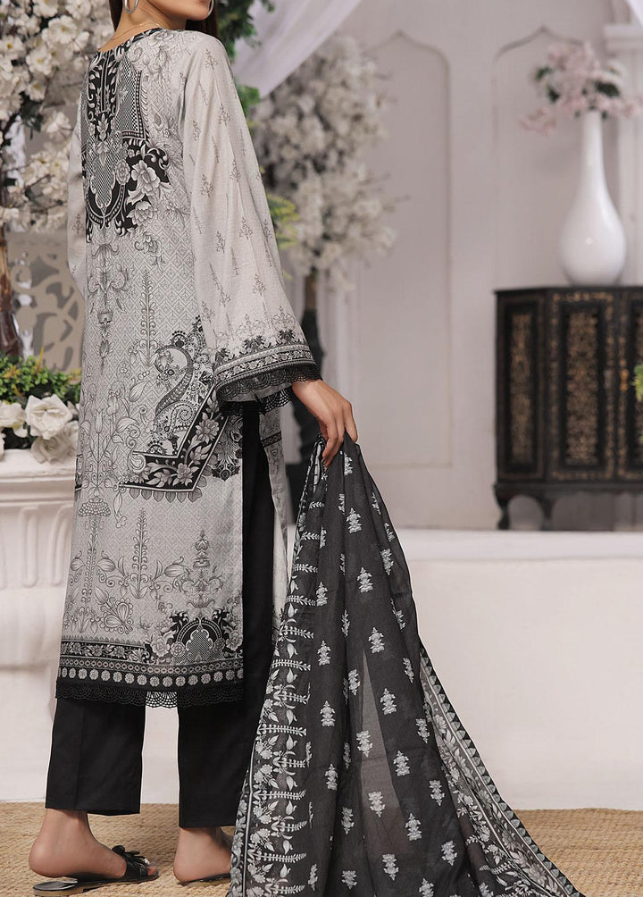 Misri By VS Textiles Printed Lawn Suits Unstitched 3 Piece VS23BS D-98 - Black Collection