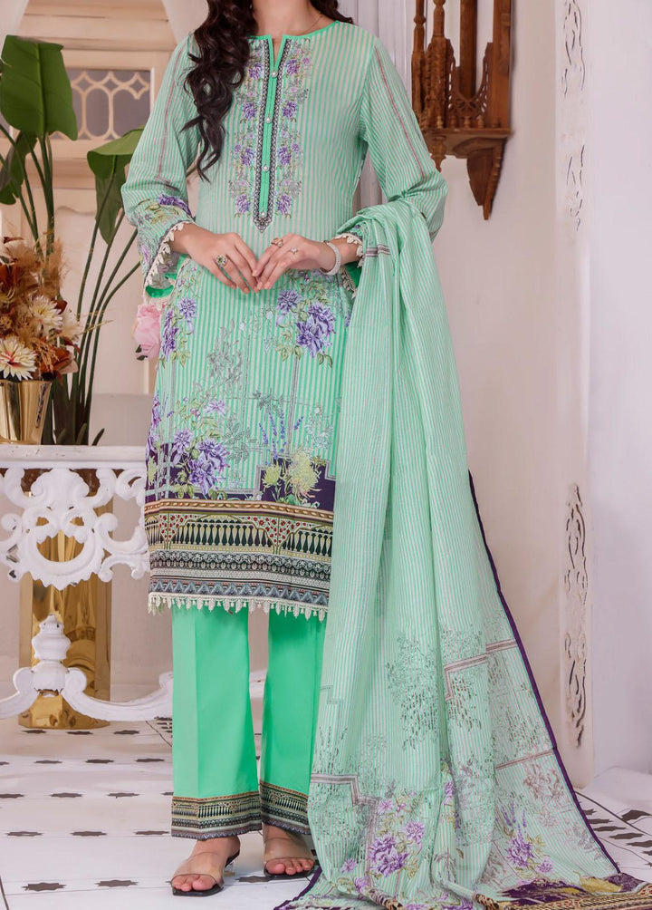 Misri By VS Textiles Printed Lawn Suits Unstitched 3 Piece VS22MP D-02 - Summer Collection