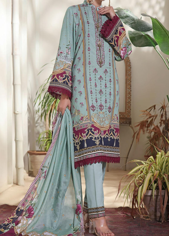 Misri By VS Textiles Embroidered Lawn Suits Unstitched 3 Piece VS23ME D-182 - Summer Collection