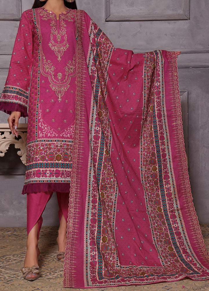 Misri By VS Textiles Embroidered Lawn Suits Unstitched 3 Piece VS23ME D-187 - Summer Collection