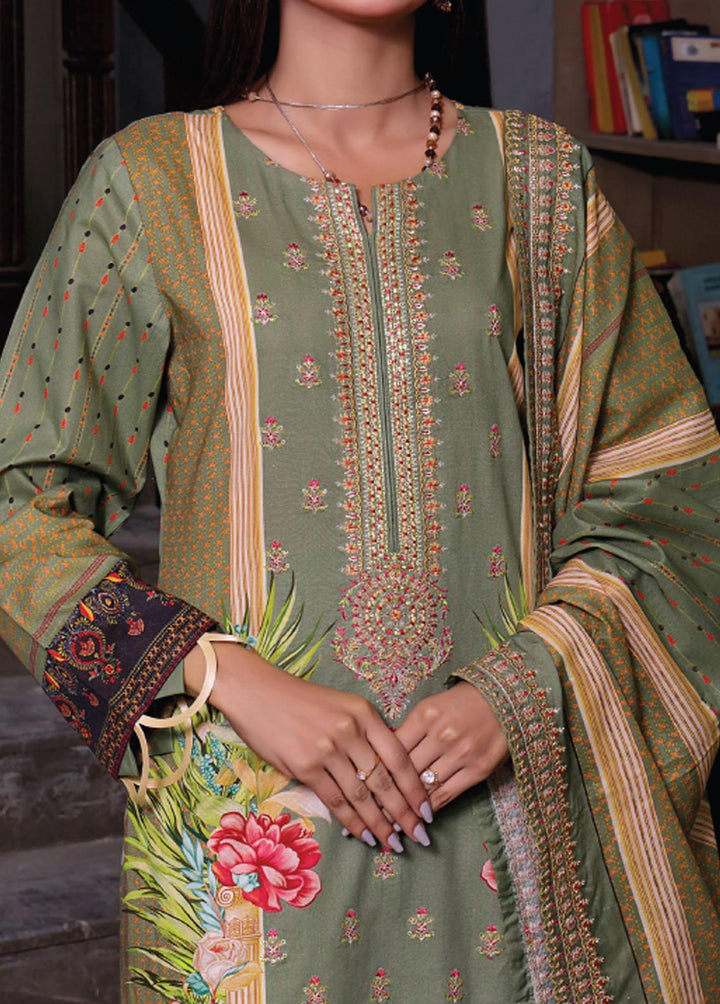 Misri By VS Textiles Embroidered Lawn Suits Unstitched 3 Piece VS23ME D-192 - Summer Collection