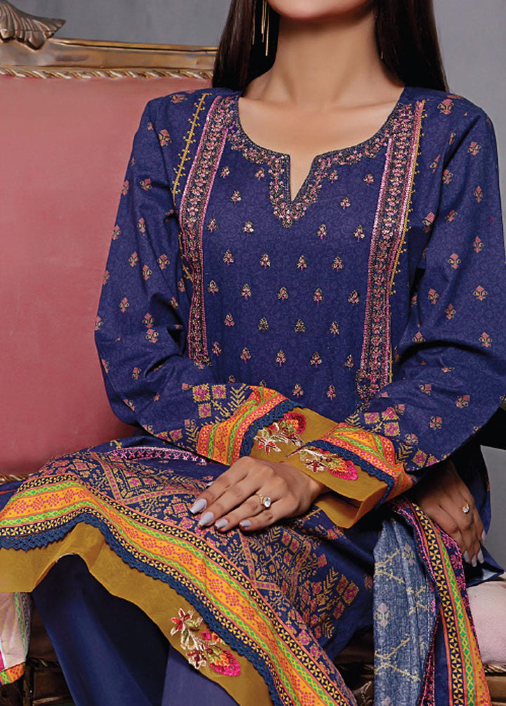 Misri By VS Textiles Embroidered Lawn Suits Unstitched 3 Piece VS23ME D-193 - Summer Collection