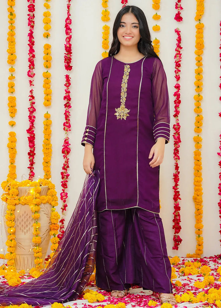 Modest Pret Raqs Chiffon 3 Piece Suit Raqs