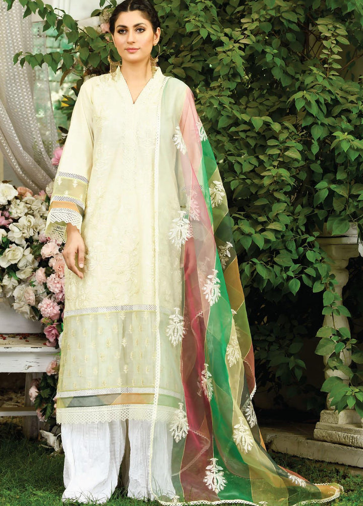 Mohabat Naama By Aalaya Embroidered Lawn Suits Unstitched 3 Piece ALY22MN 01 Rangoli - Summer Collection