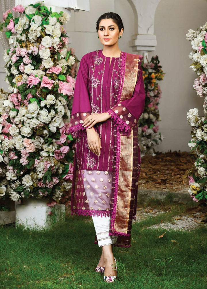 Mohabat Naama By Aalaya Embroidered Lawn Suits Unstitched 3 Piece ALY22MN 04 Mahrunisa - Summer Collection
