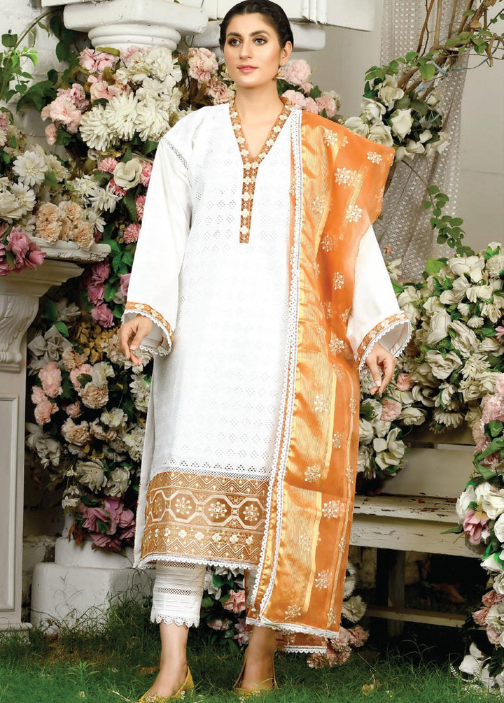 Mohabat Naama By Aalaya Embroidered Lawn Suits Unstitched 3 Piece ALY22MN 06 Chandni - Summer Collection