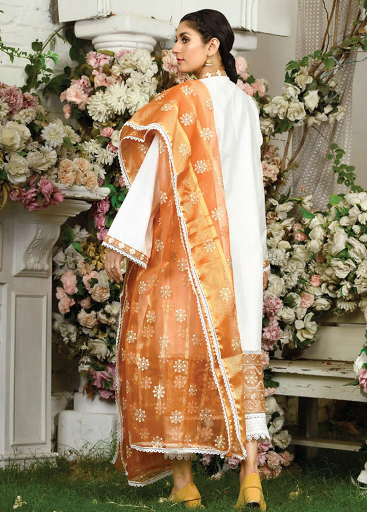 Mohabat Naama By Aalaya Embroidered Lawn Suits Unstitched 3 Piece ALY22MN 06 Chandni - Summer Collection