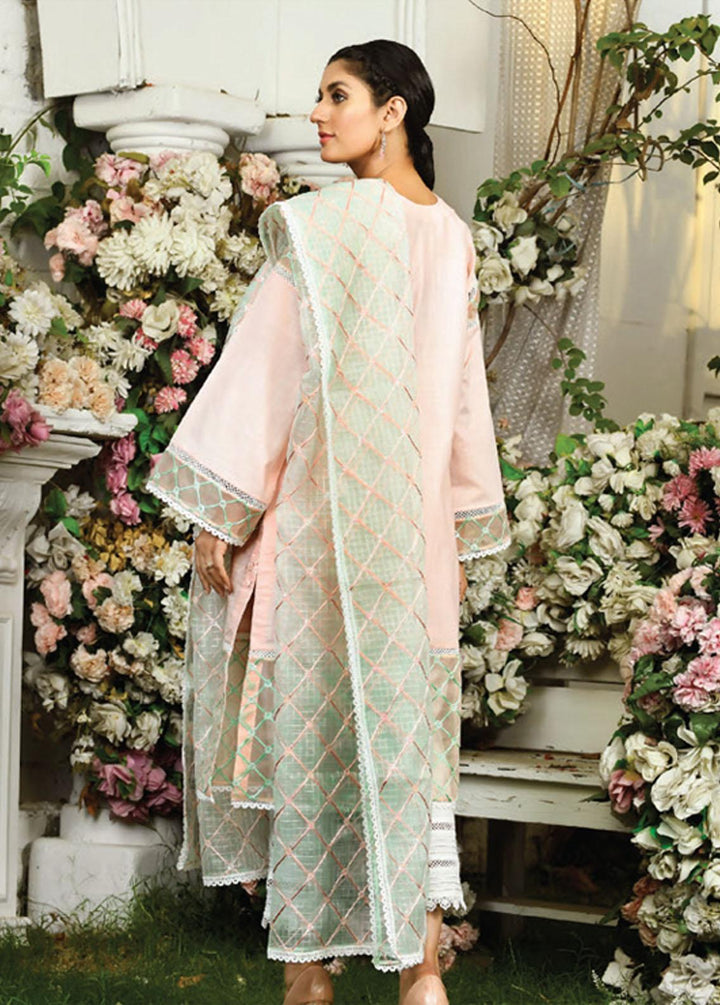 Mohabat Naama By Aalaya Embroidered Lawn Suits Unstitched 3 Piece ALY22MN 07 Gul-e-Afshan - Summer Collection