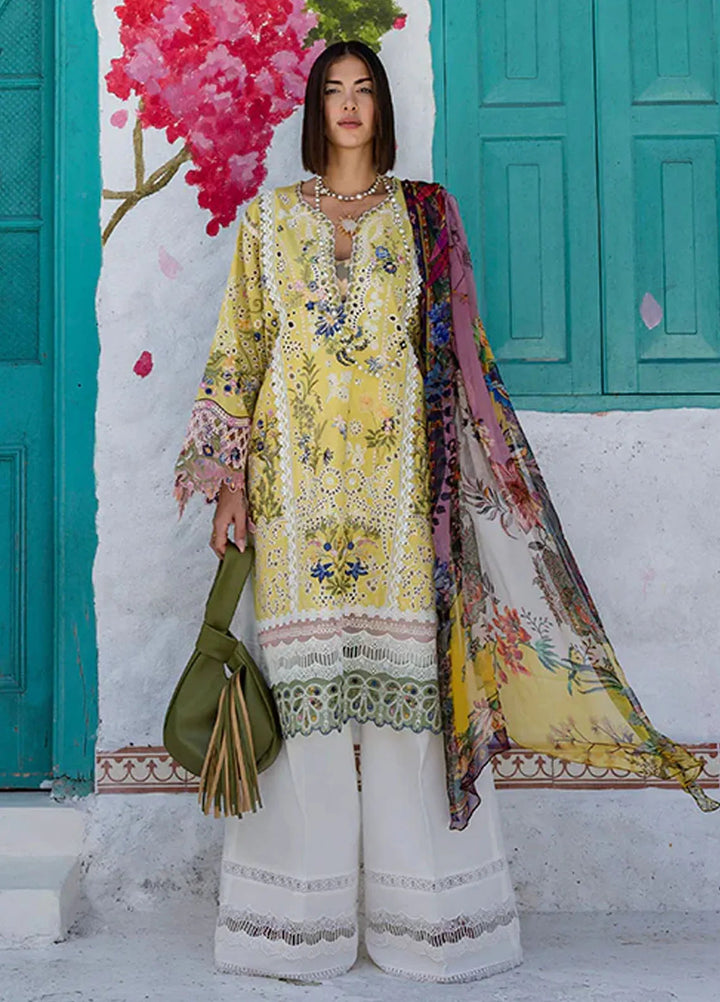 Mon Tresor by Esmel Embroidered Lawn Suits Unstitched 3 Piece EML25MT ESL-2501 Belle Ame - Summer Collection