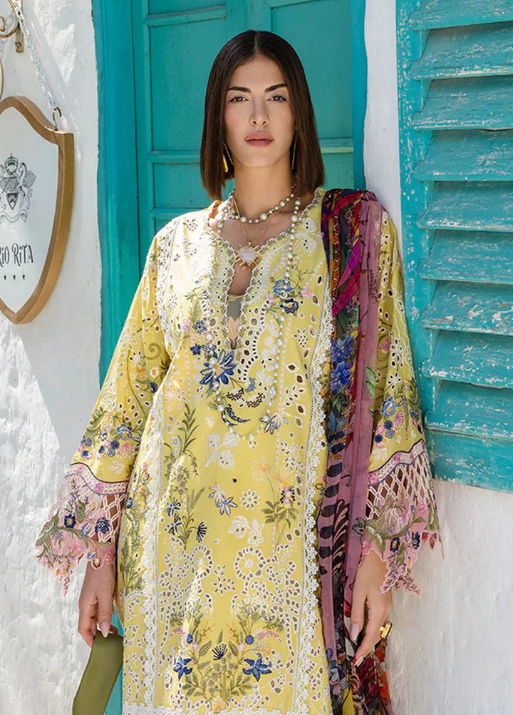 Mon Tresor by Esmel Embroidered Lawn Suits Unstitched 3 Piece EML25MT ESL-2501 Belle Ame - Summer Collection