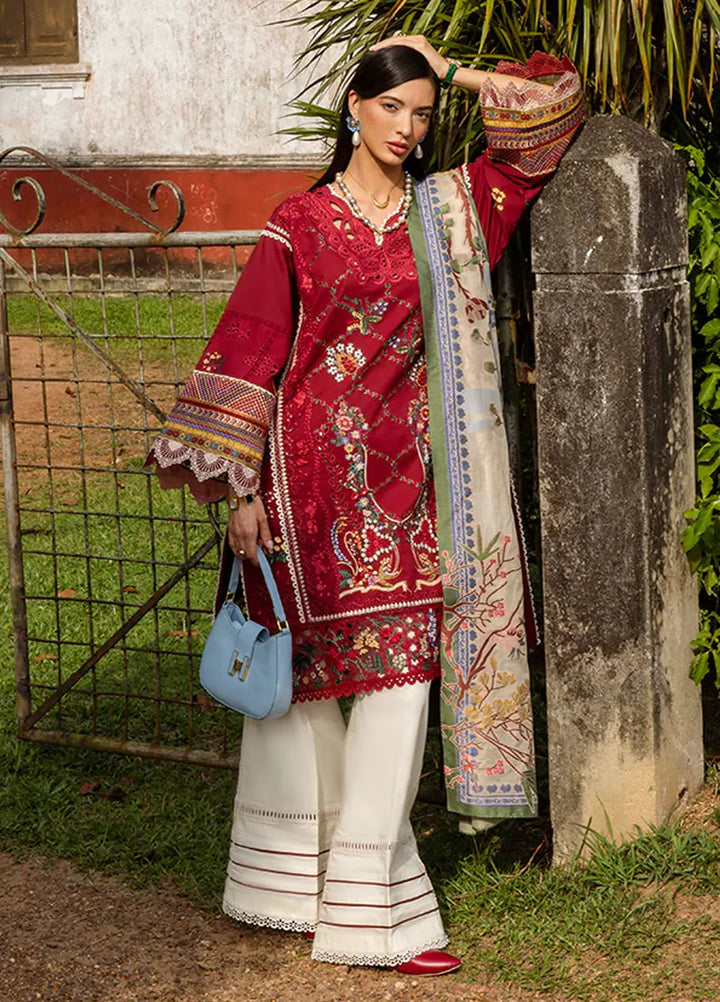 Mon Tresor by Esmel Embroidered Lawn Suits Unstitched 3 Piece EML25MT ESL-2504 Merci Pour Tout - Summer Collection