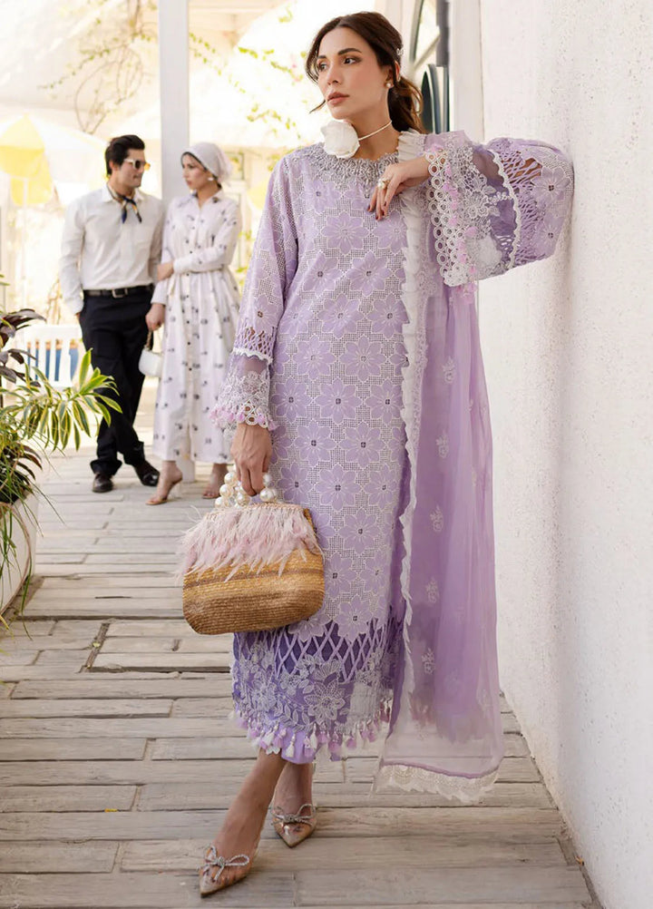 Monaco by Parishay Embroidered Lawn Suit Unstitched 3 Piece PR25ML MS-13 - Summer Collection