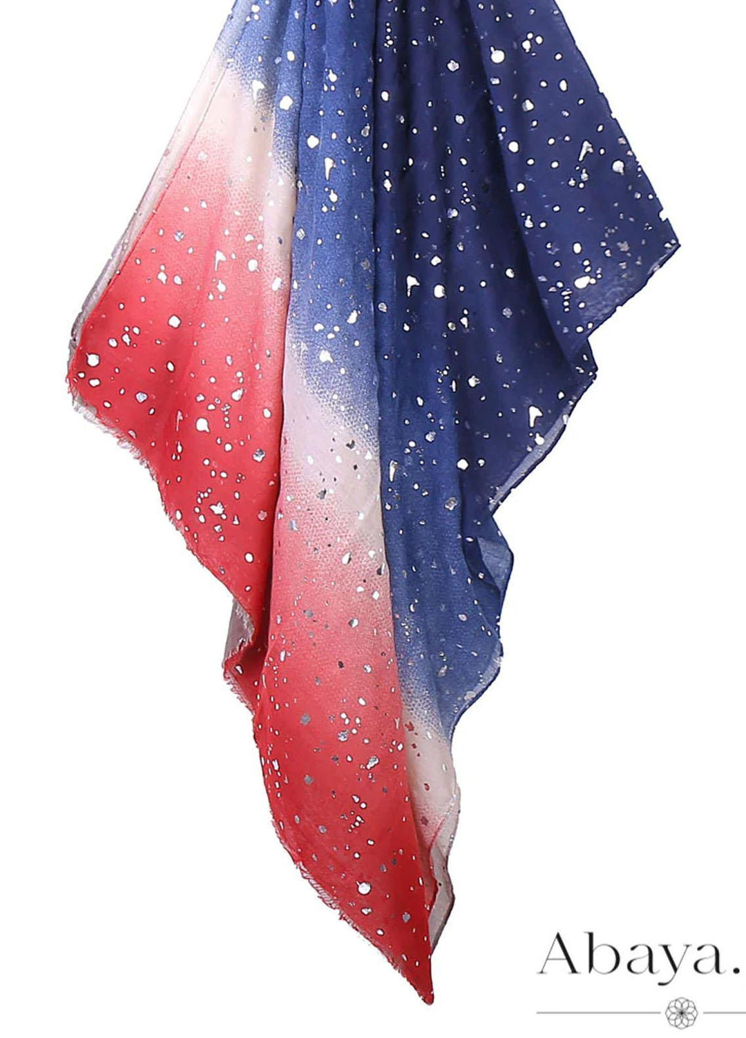 Abaya pk Hijab ABA22HJ Moonlight Sonata - Blue Red - Women Hijabs