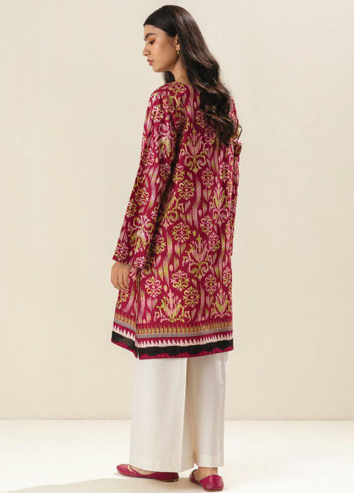 Morbagh by Beechtree Printed Lawn  Unstitched Kurties MRB23U MB4S23U49 Lovebirds Nest - Summer Collection