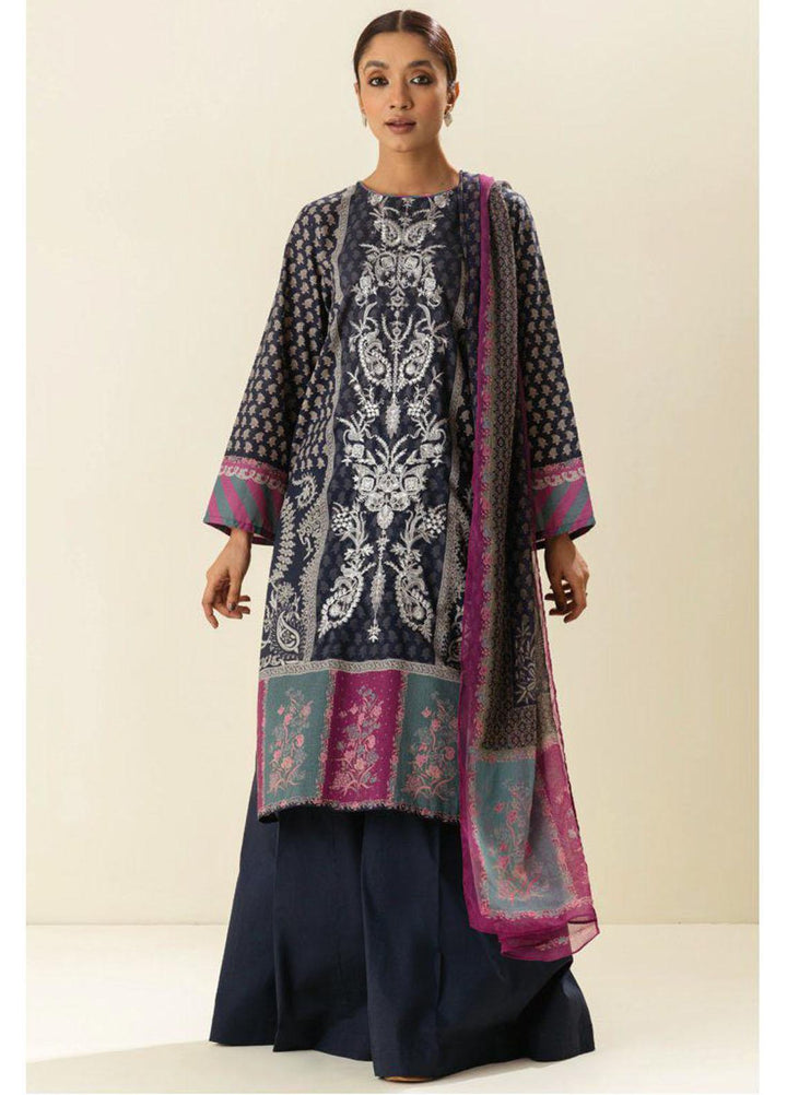 Morbagh by Beechtree Embroidered Lawn Suit Unstitched 3 Piece MRB23-S2 MB2S23U20 - Summer Collection