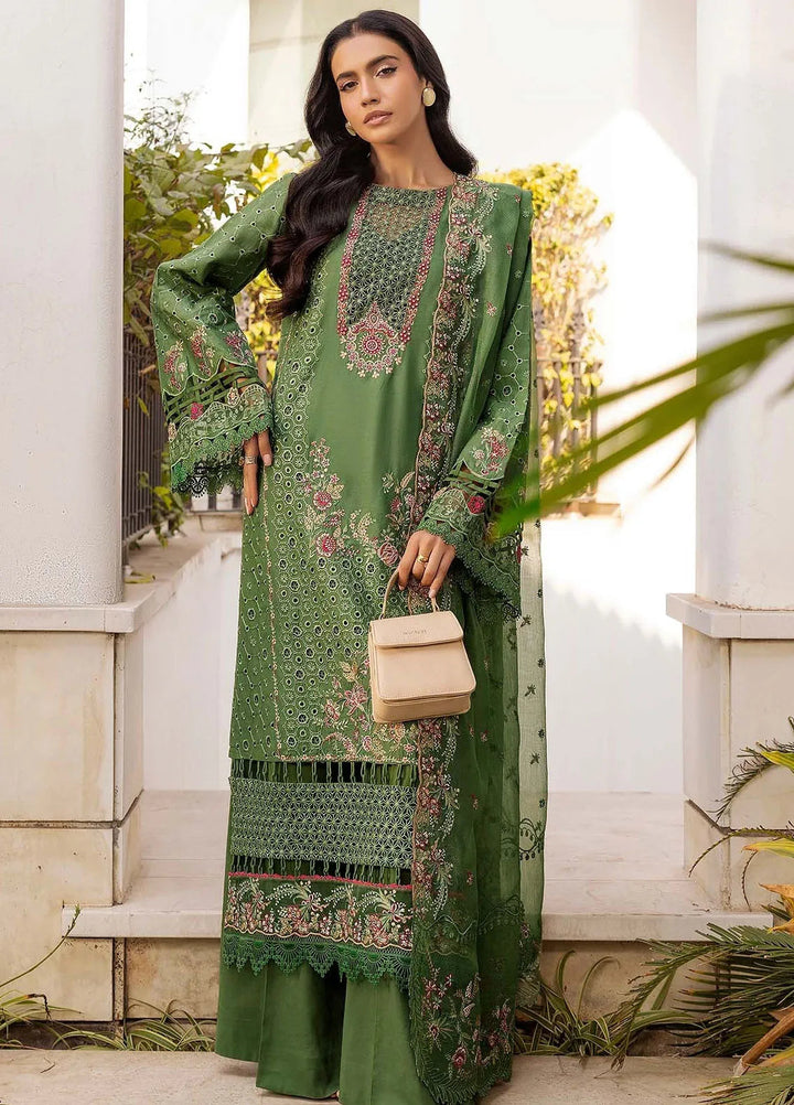 Motifz Embroidered Lawn Suit Unstitched 3 Piece MT25PL 5303 - Summer Collection