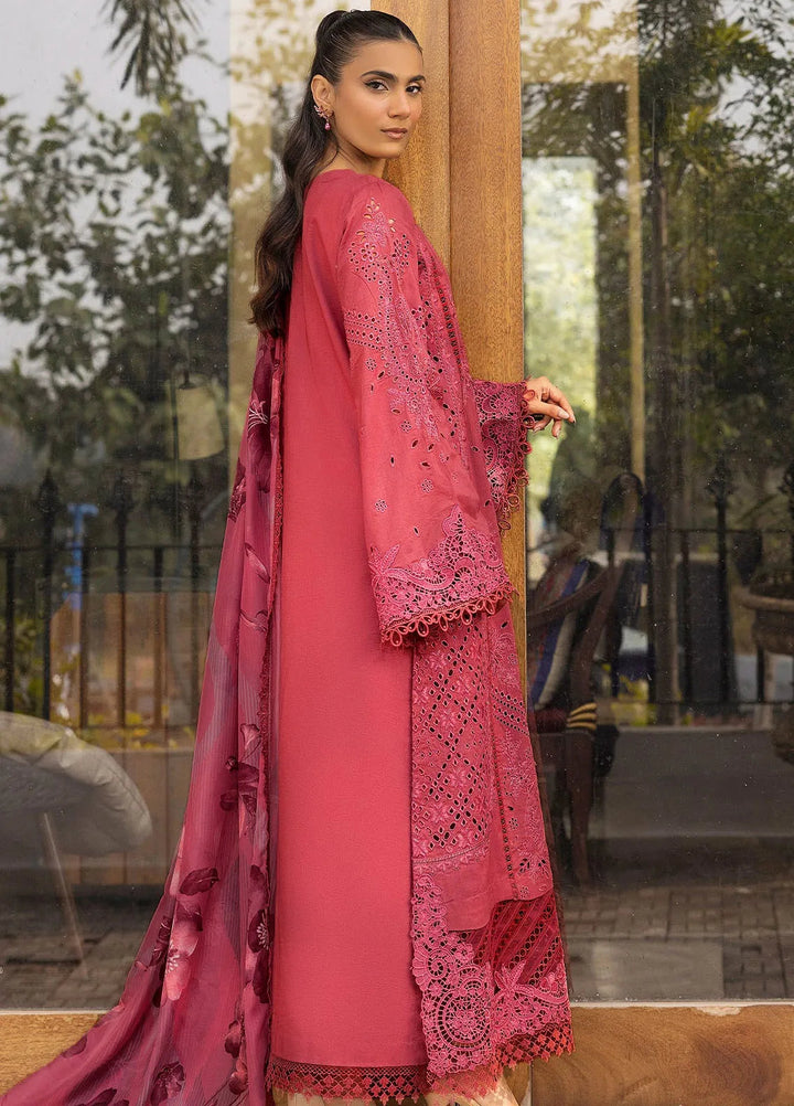 Motifz Embroidered Lawn Suit Unstitched 3 Piece MT25PL 5304 - Summer Collection