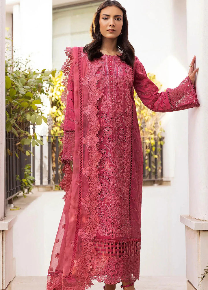 Motifz Embroidered Lawn Suit Unstitched 3 Piece MT25PL 5305 - Summer Collection