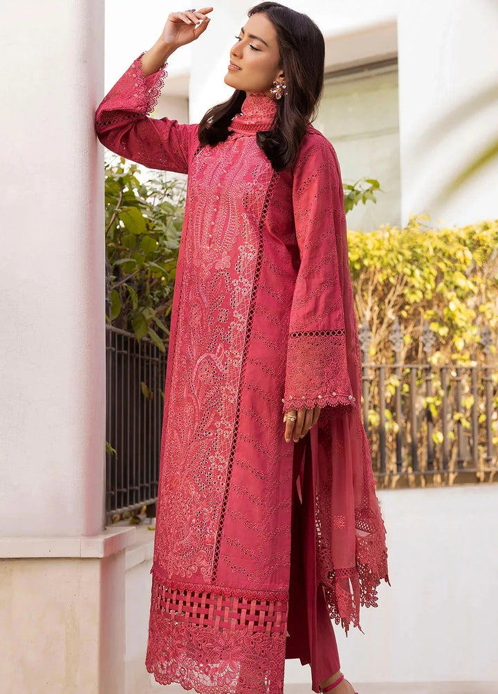 Motifz Embroidered Lawn Suit Unstitched 3 Piece MT25PL 5305 - Summer Collection
