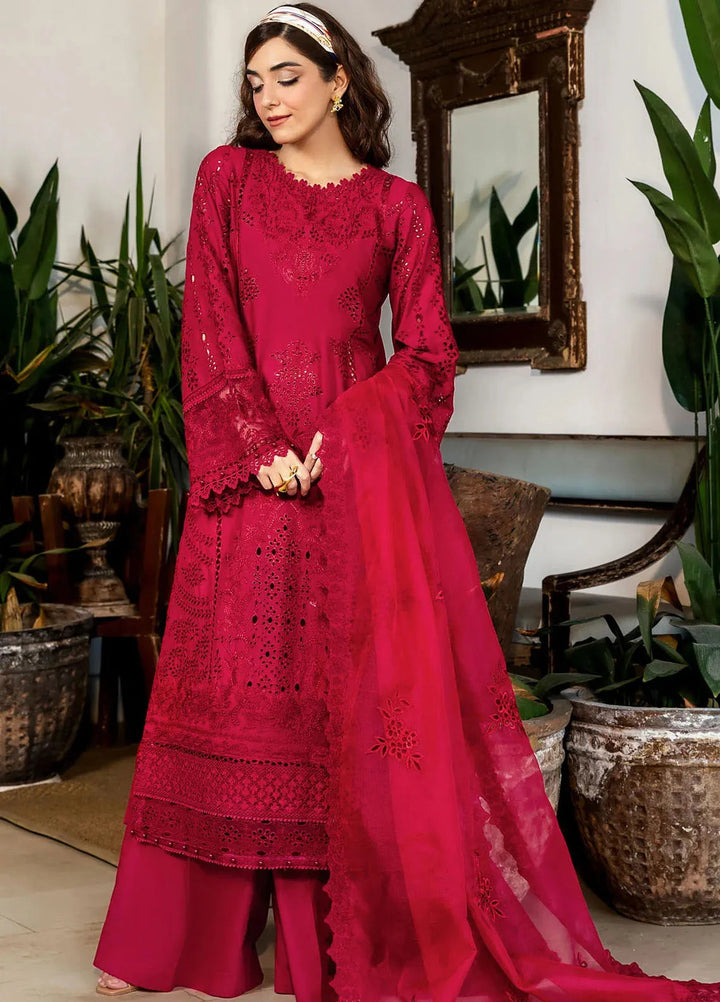 Motifz Embroidered Lawn Suit Unstitched 3 Piece MT25PL 5308 - Summer Collection