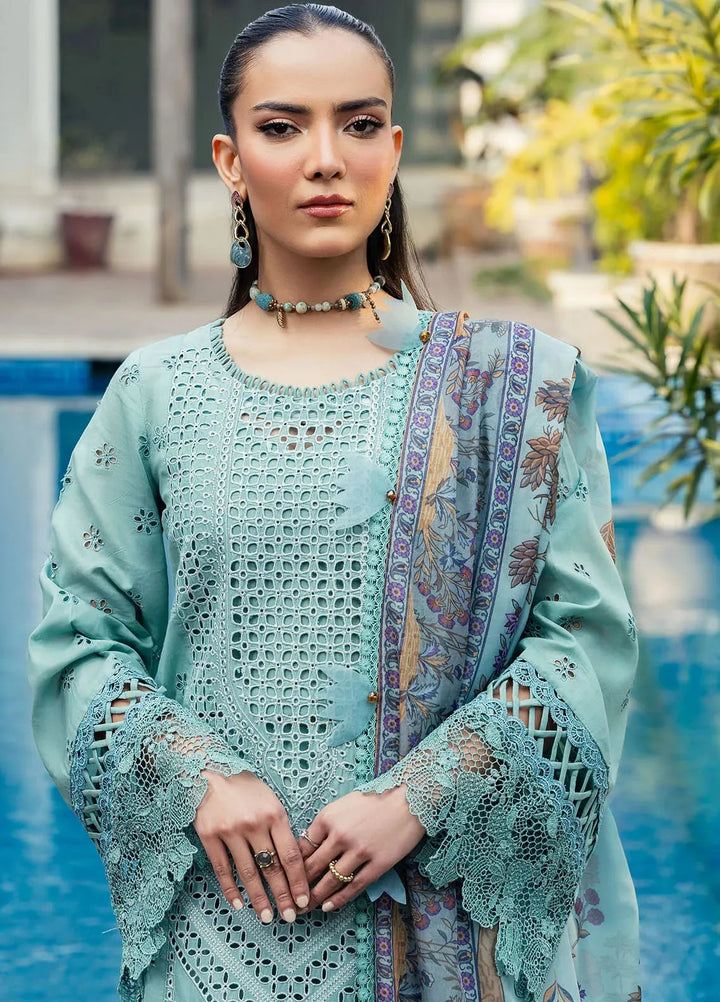 Motifz Embroidered Lawn Suit Unstitched 3 Piece MT25PL 5328 - Summer Collection
