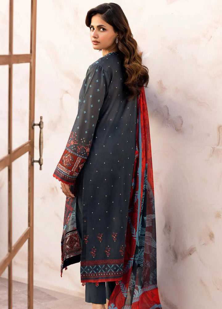 Motifz Embroidered Lawn Suits Unstitched 3 Piece MT25DPL D-5465 Ewa - Summer Collection