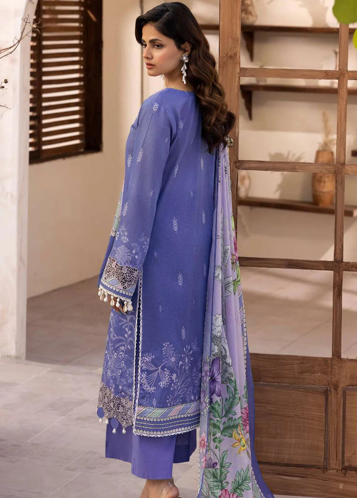 Motifz Embroidered Lawn Suits Unstitched 3 Piece MT25DPL D-5467 Yaren - Summer Collection
