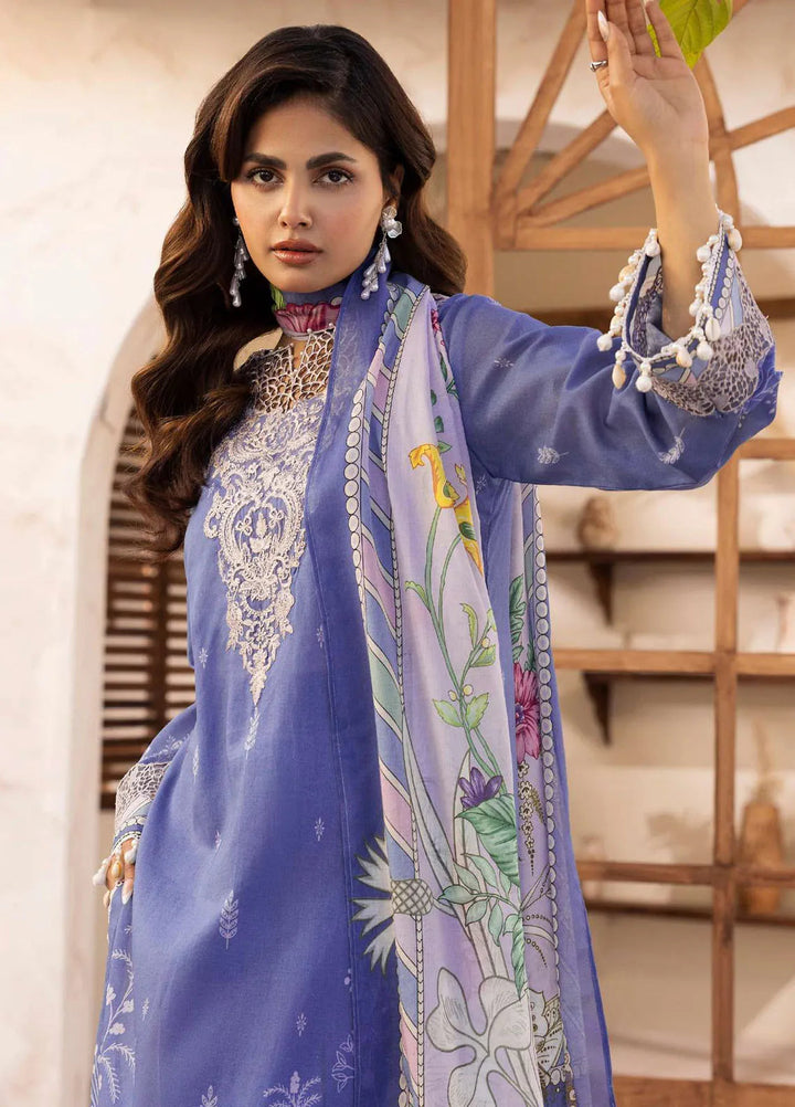 Motifz Embroidered Lawn Suits Unstitched 3 Piece MT25DPL D-5467 Yaren - Summer Collection