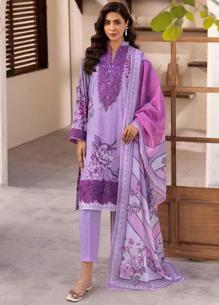 Motifz Embroidered Lawn Suits Unstitched 3 Piece MT25DPL D-5472 Alara - Summer Collection
