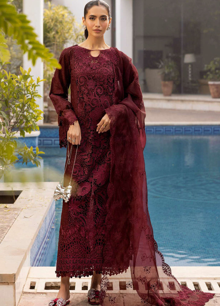 Motifz Embroidered Lawn Suits Unstitched 3 Piece MT25LL 5313 Sabine - Summer Collection