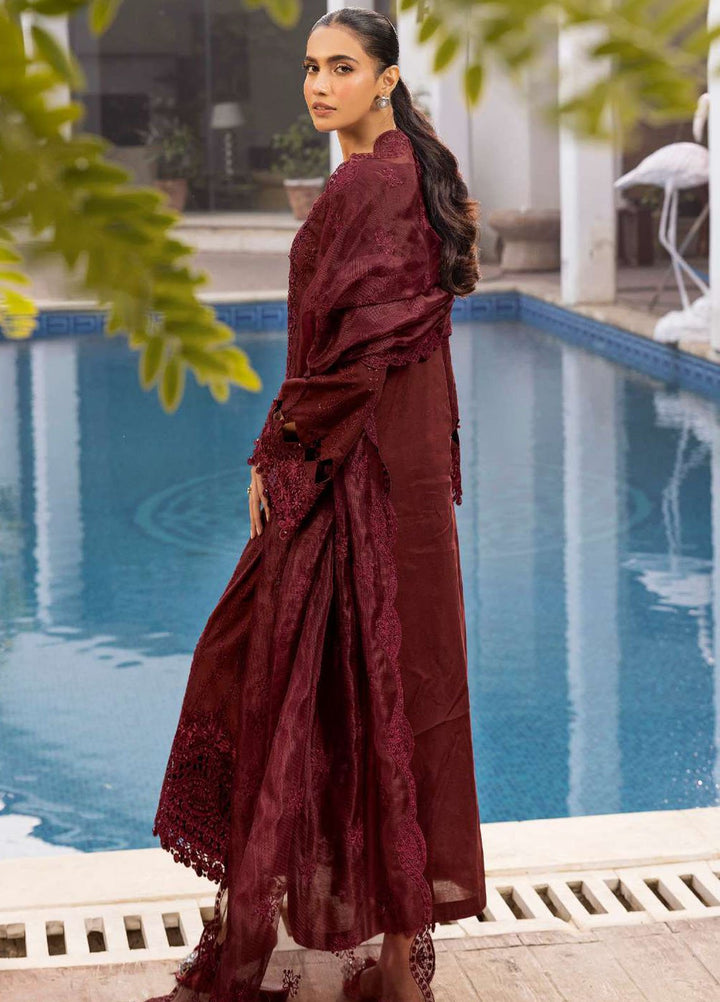 Motifz Embroidered Lawn Suits Unstitched 3 Piece MT25LL 5313 Sabine - Summer Collection