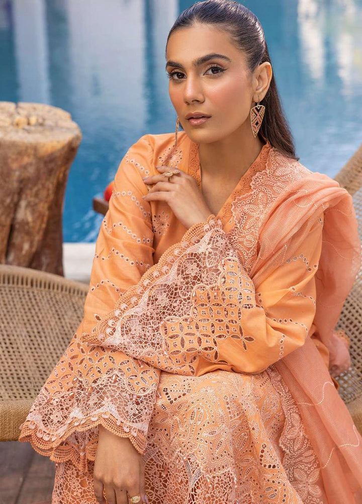 Motifz Embroidered Lawn Suits Unstitched 3 Piece MT25LL 5315 Corinne - Summer Collection