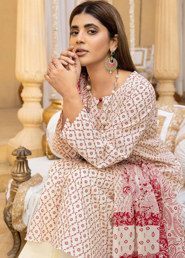 Mulberry By Safwa Printed Lawn Suits Unstitched 3 Piece SW23M-V2 SMC-01 - Summer Collection