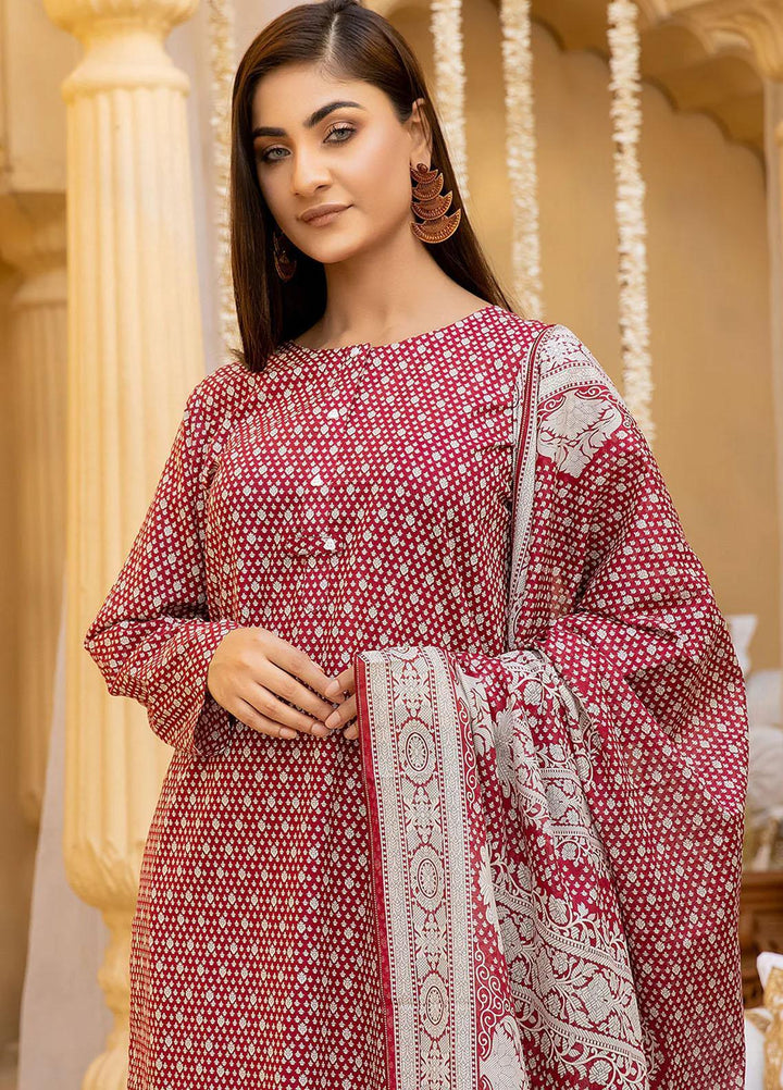 Mulberry By Safwa Printed Lawn Suits Unstitched 3 Piece SW23M-V2 SMC-09 - Summer Collection
