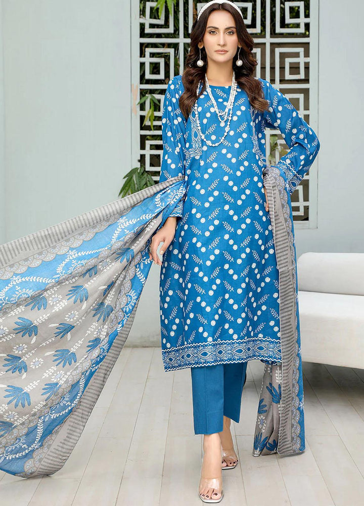 Mulberry By Safwa Printed Lawn Suits Unstitched 3 Piece SW23M-V2 SMC-12 - Summer Collection